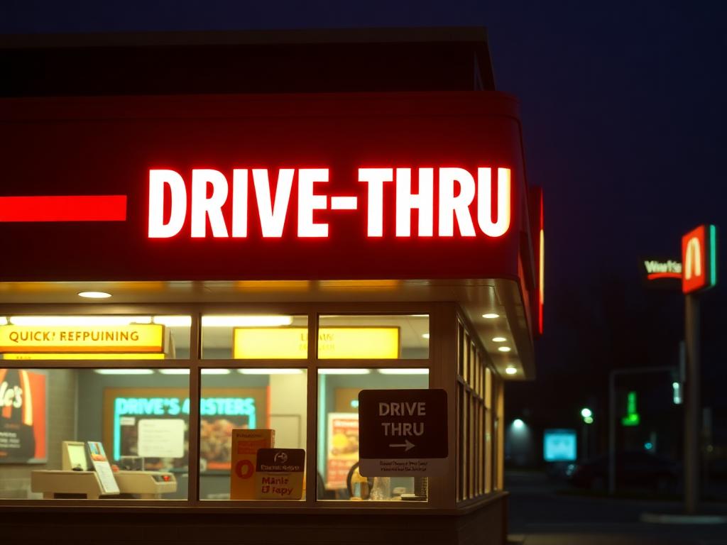 Drive-Thru Channel Letter Set